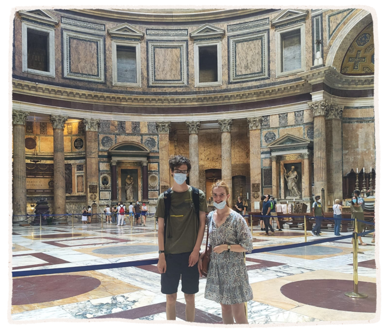 Far from the madding crowd: ongekende rust in een Coronaproof Pantheon te Rome